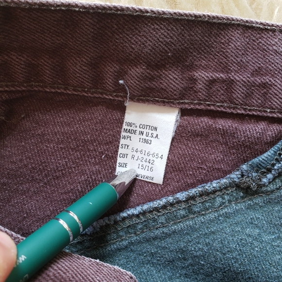 Ultra High Rise Two Tone Bareback Roper Jeans!! - Picture 7 of 7